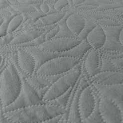 Bedsprei Flowers - Zilver