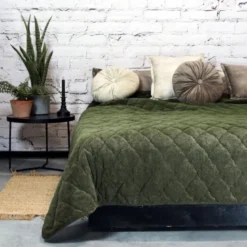 Bedsprei Jenny - Groen
