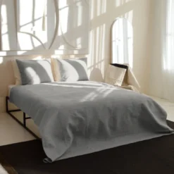Bedsprei Rope - Zilver