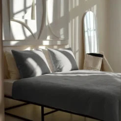 Bedsprei Rope - Zilver