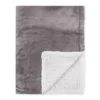 Bedsprei Snowy Hug - Antraciet