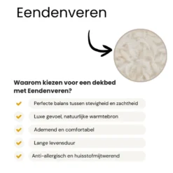 Dekbed - 100% Eendenveren - All Season