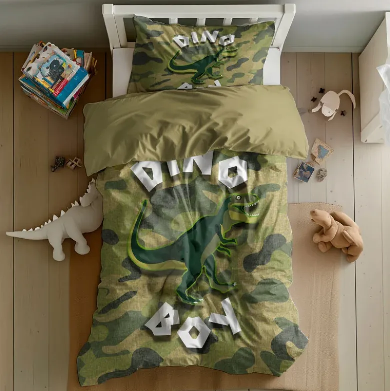 Dekbedovertrek Dino Army