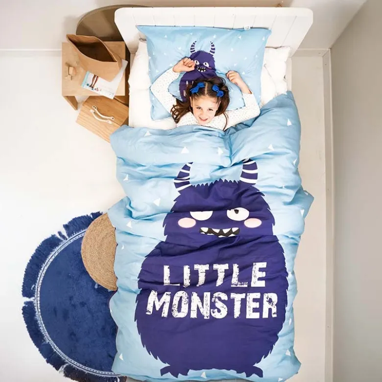 Dekbedovertrek Katoen - Little Monster