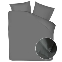 Dekbedovertrek Linnen - Beluga Grey