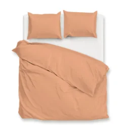 Dekbedovertrek Percale-Katoen - Oranje