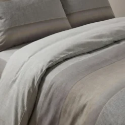 Dekbedovertrek Percale-Katoen - Stripe Geometrie