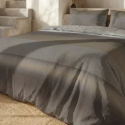 Dekbedovertrek Percale-Katoen - Stripe Geometrie