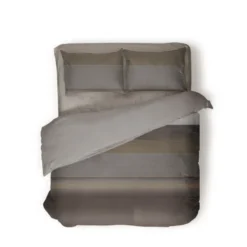 Dekbedovertrek Percale-Katoen - Stripe Geometrie