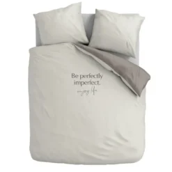 Dekbedovertrek Percale-Katoen - Perfectly Imperfect