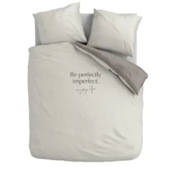 Dekbedovertrek Percale-Katoen - Perfectly Imperfect
