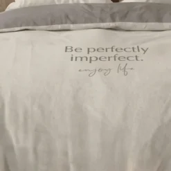 Dekbedovertrek Percale-Katoen - Perfectly Imperfect