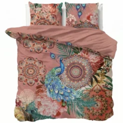 Dekbedovertrek Percale-Katoen - Peacock Dream