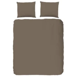 Dekbedovertrek Pure Uni - Taupe