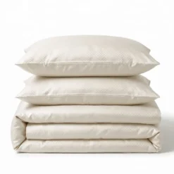 Dekbedovertrek Satin Point - Creme