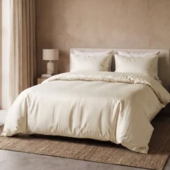 Dekbedovertrek Satin Point - Creme