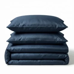 Dekbedovertrek Satin Point - Navy