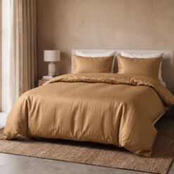 Dekbedovertrek Satin Point - Taupe