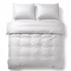 Dekbedovertrek Satin Point - Wit