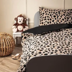 Dekbedovertrek Teddy Kids - Cheetah