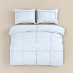 Dekbedovertrek Washed Tufted - Wit