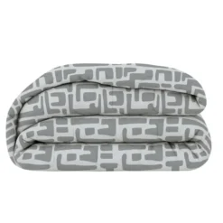 Easy Dekbed Zonder Overtrek - Abstract - Grijs