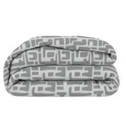 Easy Dekbed Zonder Overtrek - Abstract - Grijs