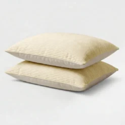 Easy Dekbed Zonder Overtrek Corduroy - Champagne/Taupe