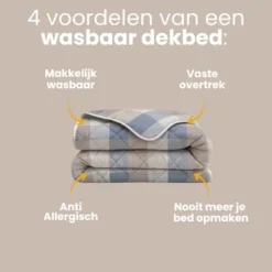 Easy Dekbed Zonder Overtrek - Cozy Cabin