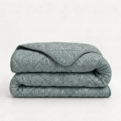 Easy Dekbed Zonder Overtrek Denim - Groen