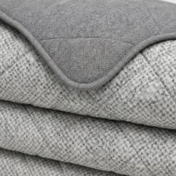 Easy Dekbed Zonder Overtrek Denim - Grijs