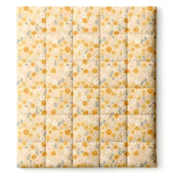 Easy Dekbed Zonder Overtrek - Orange Flower Field