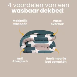 Easy Dekbed Zonder Overtrek - Stacking Stones