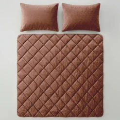 Easy Dekbed Zonder Overtrek Velvet Japandi - Mocha Mousse
