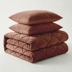 Easy Dekbed Zonder Overtrek Velvet Japandi - Mocha Mousse