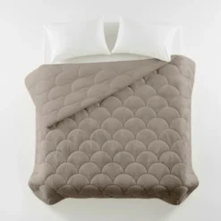 Easy Dekbed Zonder Overtrek - Velvet - Taupe
