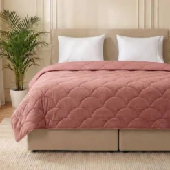 Easy Dekbed Zonder Overtrek - Velvet - Roze