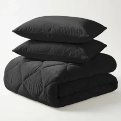 Easy Dekbed Zonder Overtrek - Velvet - Antraciet