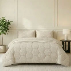 Easy Dekbed Zonder Overtrek - Wood Grain