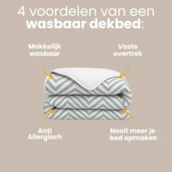 Easy Dekbed Zonder Overtrek - Wavey