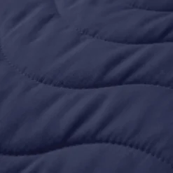 Easy Dekbed Zonder Overtrek Wave Uni - Navy