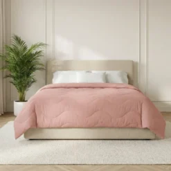 Easy Dekbed Zonder Overtrek Wave Uni - Roze
