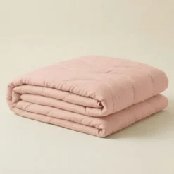 Easy Dekbed Zonder Overtrek Wave Uni - Roze