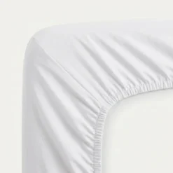 Hoeslaken - Egyptisch Katoen Jersey Stretch - Wit