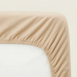 Hoeslaken - Katoen Dubbel Jersey - Crème