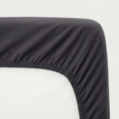 Hoeslaken - Katoen Jersey Stretch - Extra Hoog - Donker grijs