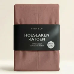 Hoeslaken - Katoen - Terra