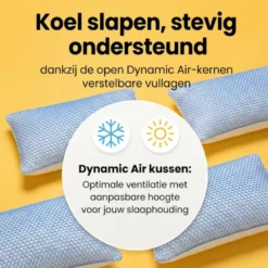 Hoofdkussen - Ergonomisch Dynamic Air