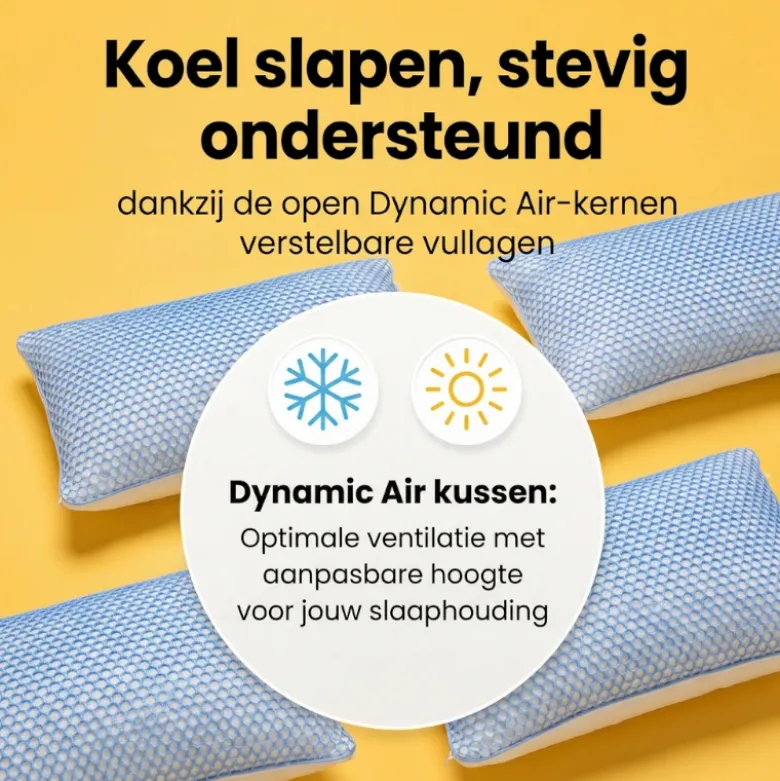 Hoofdkussen - Ergonomisch Dynamic Air