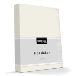 Kinder Hoeslaken - Katoen - Creme
